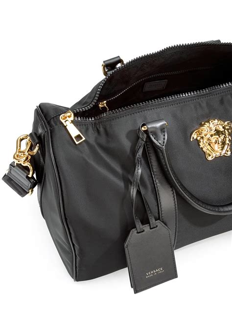 versace messenger bag women& 39|Versace duffle bags men's.